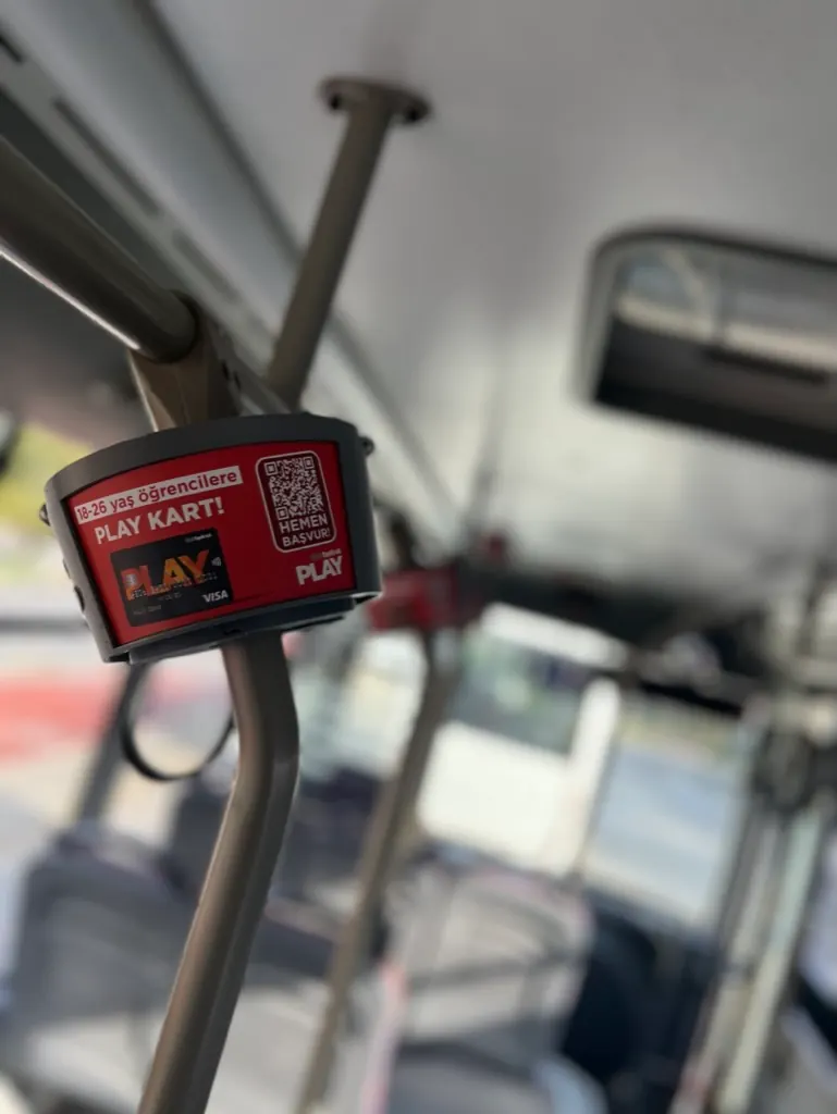 Yapı Kredi campaign printed on a Munulus device